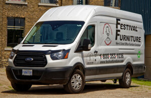 Festival Furniture delivers office furniture to your home or office