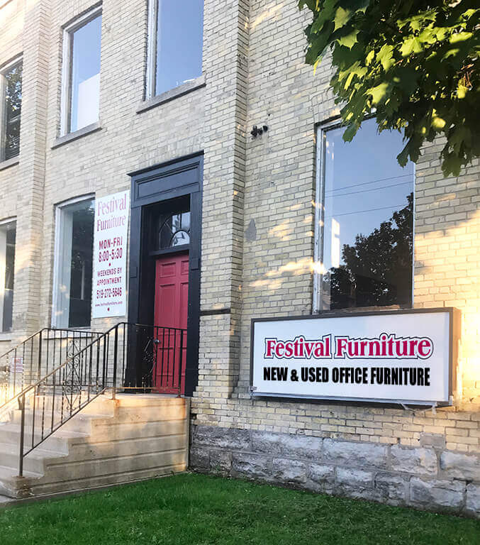 Festival Furniture pre-owned used new office furniture stratford southwestern ontario