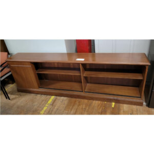 Credenza with Shelves, 92"w x 14"d x 29.5"h, Two adjustable shelves