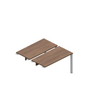 Ionic 48"L Extender for Dual Sided Table Desks, 24"D Available to order with 48 hr lead time (Designer White laminate only). Other laminate finishes available with longer lead time