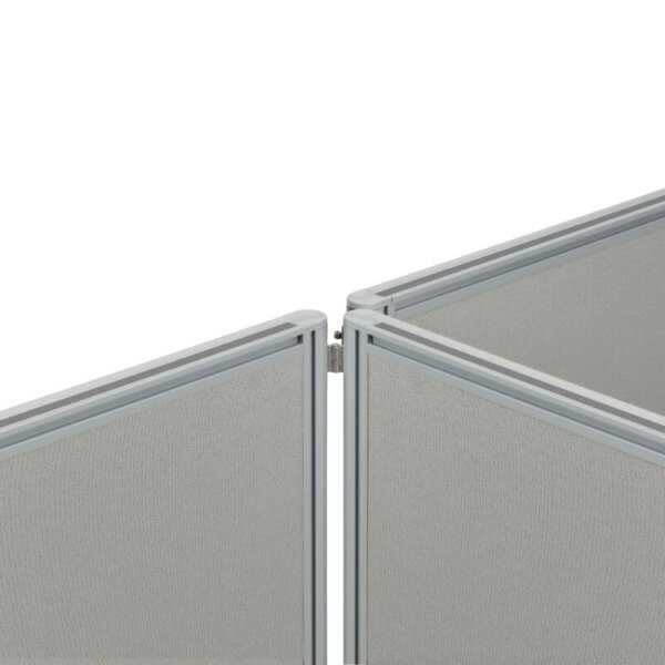 Ionic Panel Connecting Hinge Kit 3 hinges and connecting hardware in each kit One kit required per every 2 panels being connected Zinc finish only