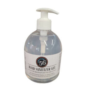 500 mL Junction 56 gel hand sanitizer with pump