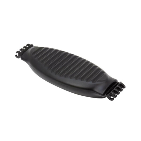 Aftermarket Herman Miller Aeron Lumbar Pad (Size B Only) Pad has a vertical adjustment of 4.5″, providing customized lumbar support for anyone. Pad is reversible and easily flipped to provide either 0.75″ or 1.25″ depth lumbar support for your comfort. Lumbar Pad Vertical Adjustment: 4.5″ Lumbar Pad Depth: 0.75″ or 1.25″ (reversible) Fits size “B” Aeron Chairs Only nly available in Black Made in the USA
