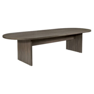 Napa 120" Conference 120”w x 48"d x 29”h Weight: 246.9 lbs Table Finishes: Espresso, Cherry, Mahogany, Slate Grey, Urban Walnut Thermally fused laminate Designed for quick and easy assembly Tested to meet ANSI & BIFMA desking standards