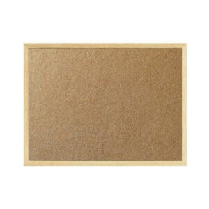 Bulletin Board - Oak Frame - 48"w x 36"h Bulletin board with 100% natural self-healing cork Ideal for breakrooms, factory floors, and low-use areas Solid wood frame is built extra wide and designed to coordinate with your wood stained furniture