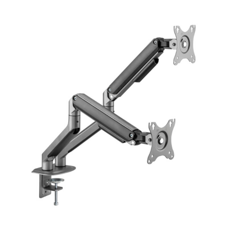 ErgoAdvantage Flow Dual Monitor Arm, 15-40 LB Capacity