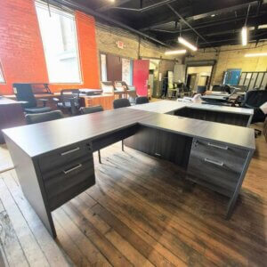 Desk, L-Shape, Natalex, Office Furniture, Stratford, ON