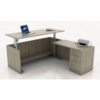 L-Shape Height Adjustable Tables - Image 4