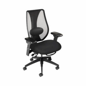 ergoCentric tCentric Hybrid with Mesh Backrest and Upholstered Seat
