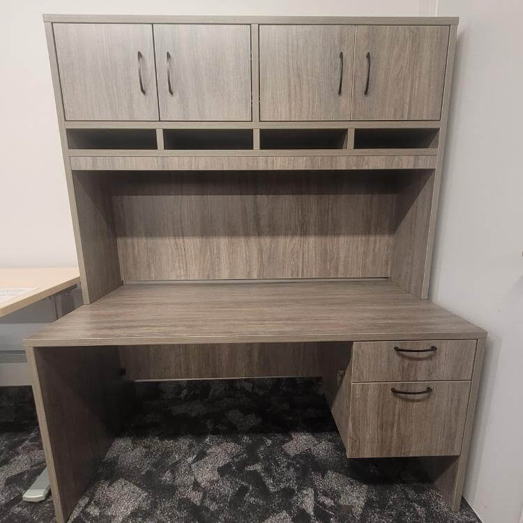 IOF, Office Furniture, Desk, Hutch,